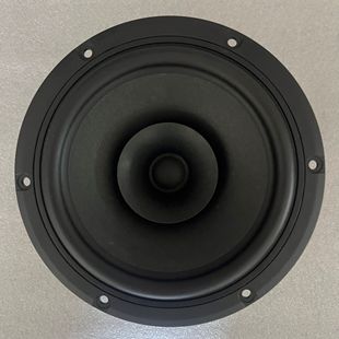 铝盆架6.5寸全频喇叭16欧HIFI发烧橡胶边纸盆有弹性三段均衡