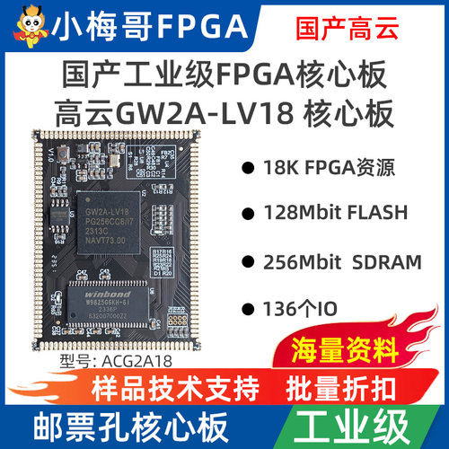 小梅哥国产高云GW2AFPGA开发板