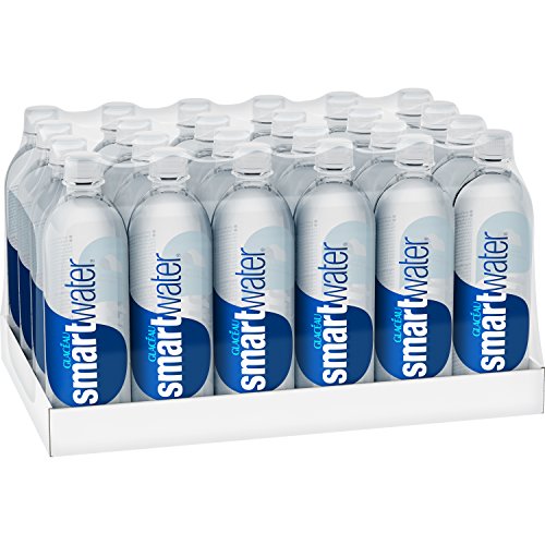 smartwater vapor distilled premium water bottles, 20
