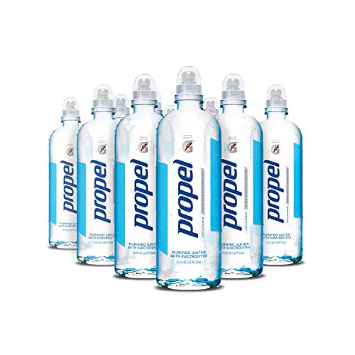 750 ml 12 Pack, Propel Water Unflavored With Elect