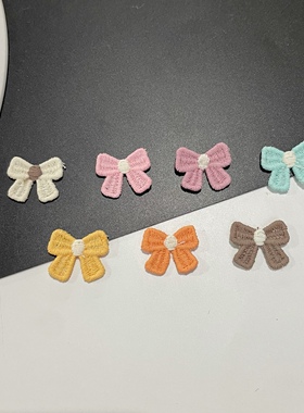 无光线丝带结电脑刺绣花修补丁布贴围巾鞋帽裤子发夹装饰材料177