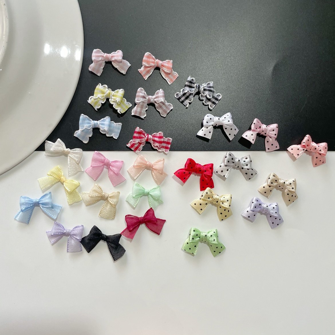 黑波点蝴蝶结娃衣辅料儿童发饰配件宠物发夹配件diy,饰品/流行首饰/时尚饰品新,其他DIY饰品配件,淘宝优惠券,粉丝福利购,淘宝优惠卷