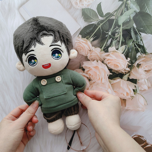 白敬亭娃娃白开水同款毛绒玩具