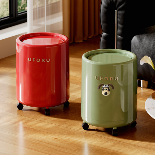 uforu中古风客厅垃圾桶2025新款