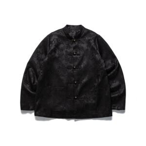 2025春季新款风男装外套提花盘扣唐装复古汉服上衣 1921-P100图片