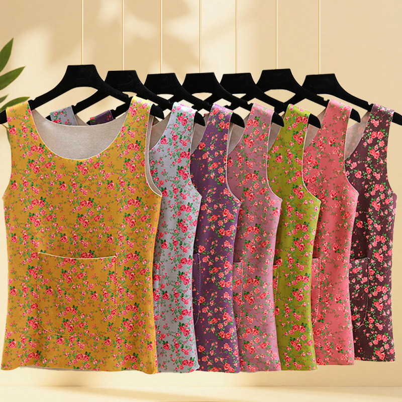 德绒双面带兜保暖背心女冬季内搭加绒圆领无袖打底衫修身显瘦上衣,女士内衣/男士内衣/家居服,保暖背心,淘宝优惠券,粉丝福利购,淘宝优惠卷