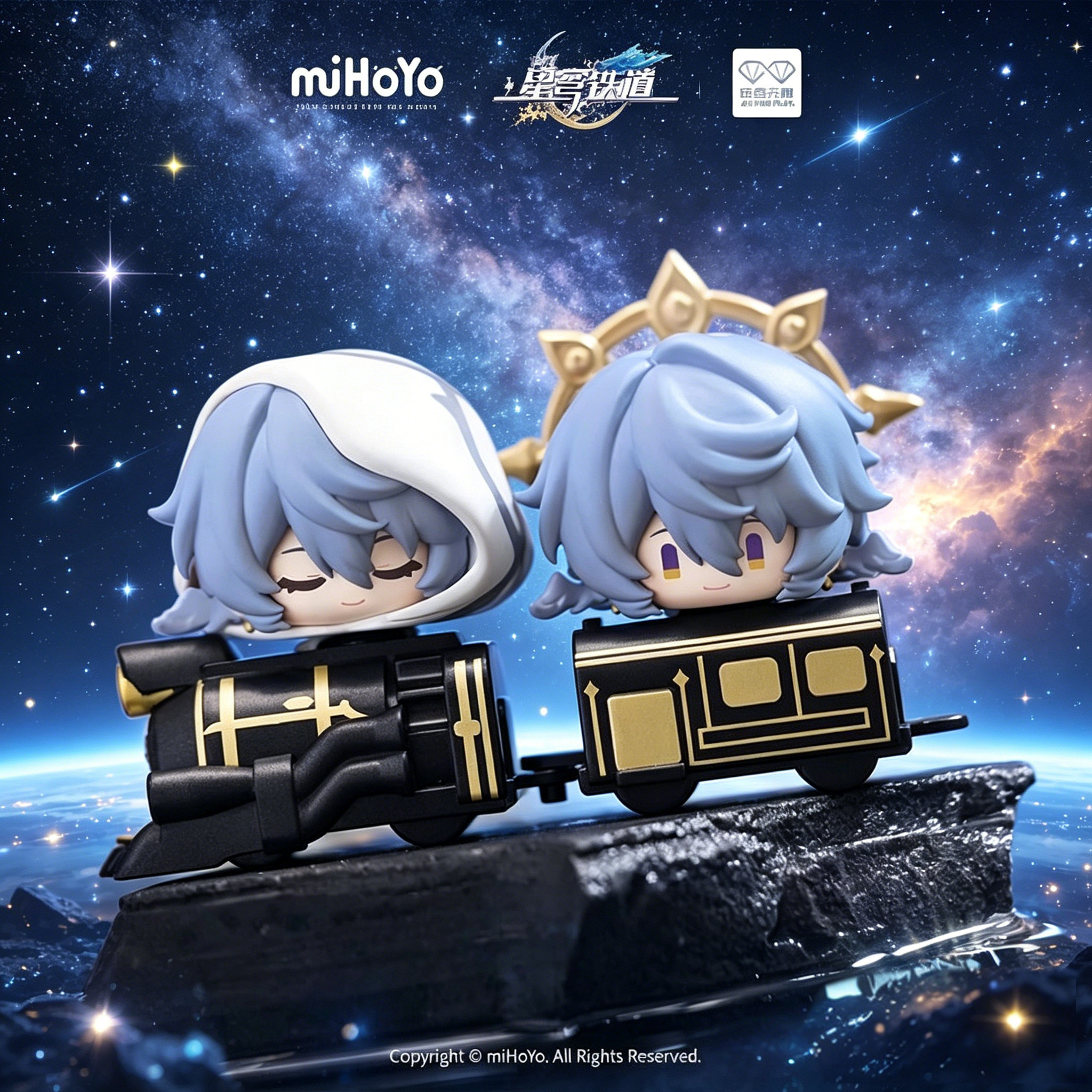 米哈游崩坏星穹铁道叠叠乐第3弹盲盒手办潮玩桌面摆件周边礼物