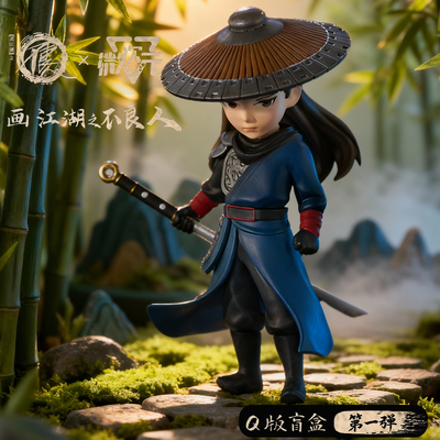 微次元画江湖不良人动漫手办盲盒