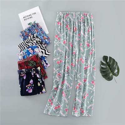 家居裤夏季爆款中老年妈妈外穿