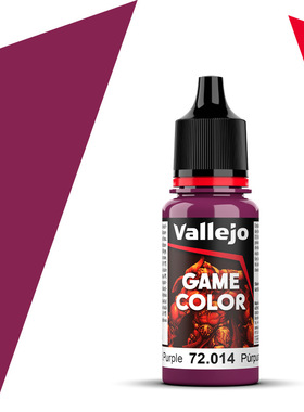 Vallejo西班牙AV72014/027军阀紫水性环保模型漆手涂GAME游戏色