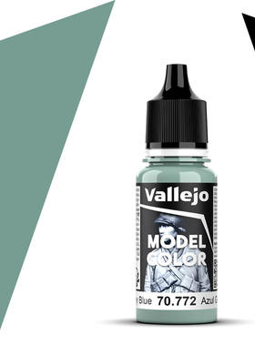 vallejo西班牙AV70772/171中度灰蓝色Medium Grey Blue水性模型漆