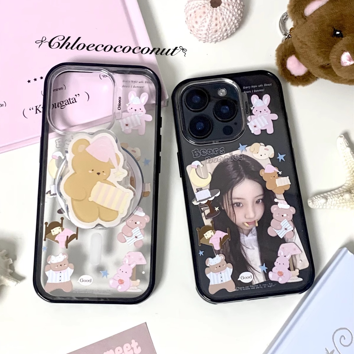 花椰子睡衣派对明星小卡贝贝壳
