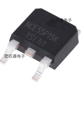 原装正品 NCE55P15K 贴片TO-252 55V 15A 35W P沟道 MOS场效应管