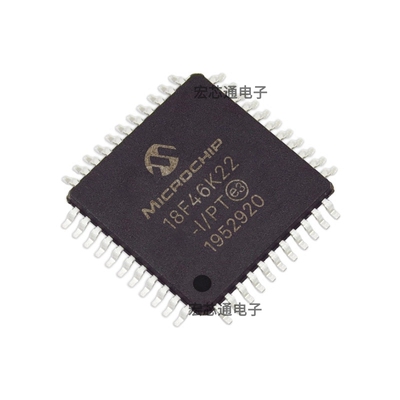 PIC18F46K22-I/PT8位微控制器