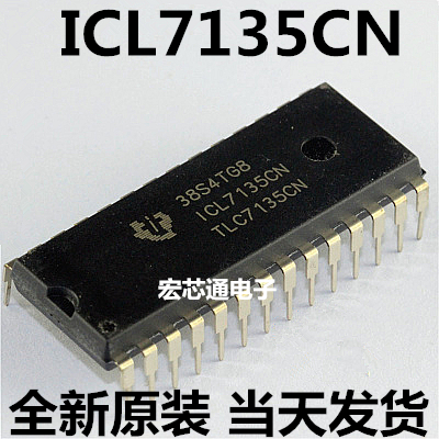 全新原装 ICL7135CN   TLC7135CN  TLC7135  PMIC-显示器驱动芯片