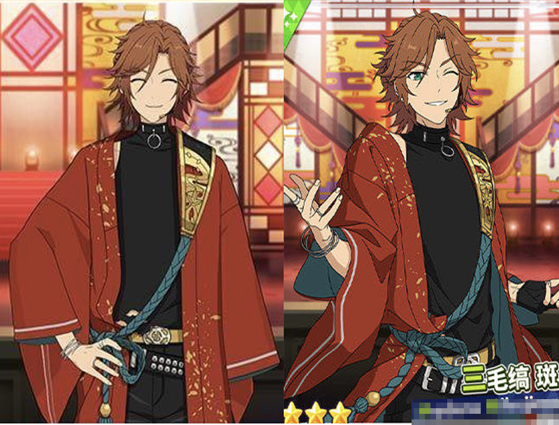 温泉漫漫偶像三毛缟斑梦幻祭羽织