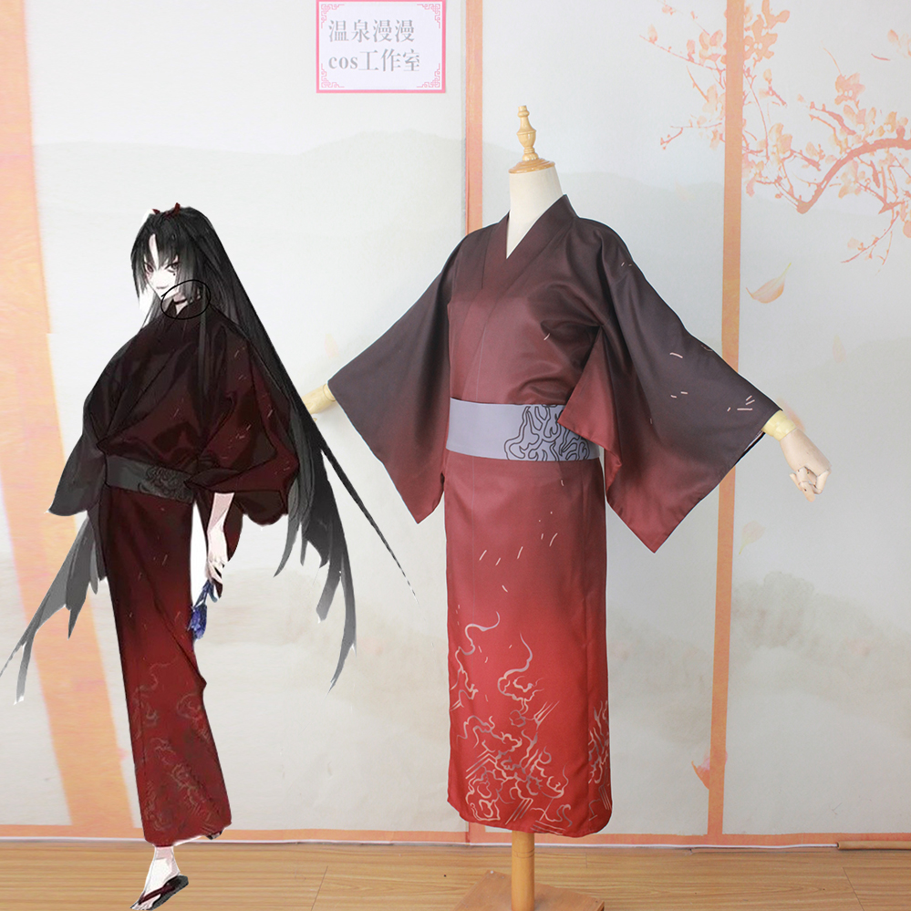 温泉漫漫刀剑小乌丸轻装浴衣乱舞