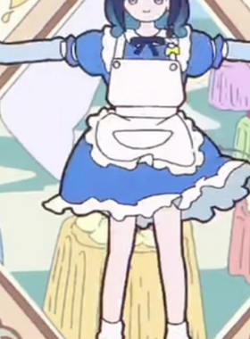 温泉漫漫一Vspo的虛擬主播 紡木こかげcos女仆装定做不能退