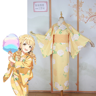温泉漫漫一藤田琴音深蓝南学园偶像大师cos和服十王星定制不能退