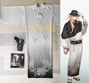 温泉漫漫一刀剑太刀一文字则宗乱舞cos和服浴衣披肩定制不能退