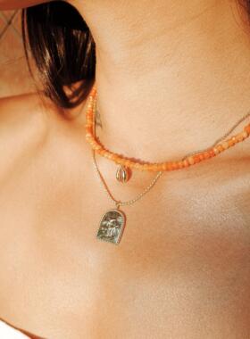 2024新款百搭金属贝壳项链