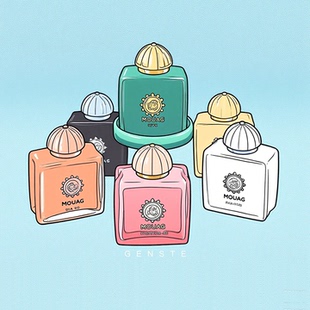 Amouage爱慕阿漠史男女士秘藏史诗玫瑰焚香迪亚画像反射试香香水