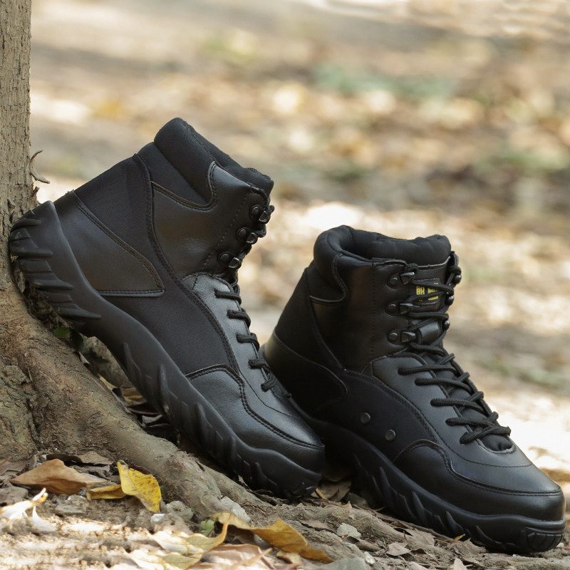 Boots militaires pour homme - porter - Ref 1402146 Image 3