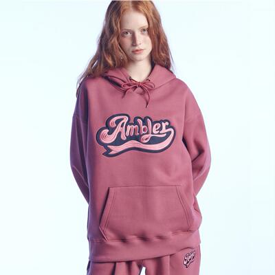 ambler加绒宽松连帽情侣纯棉卫衣