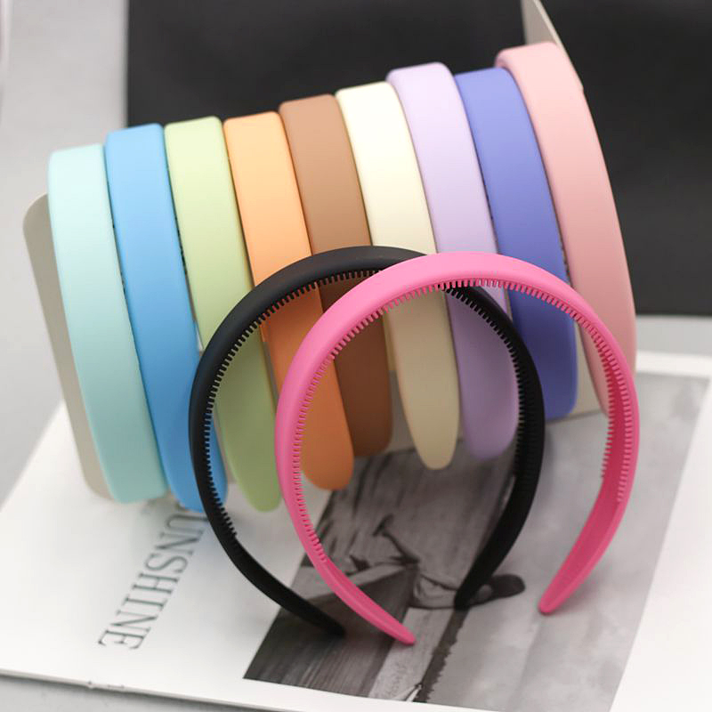 发箍头箍哑光磨砂塑料日韩简约