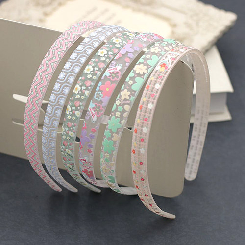 发箍头箍树脂塑胶田园碎花