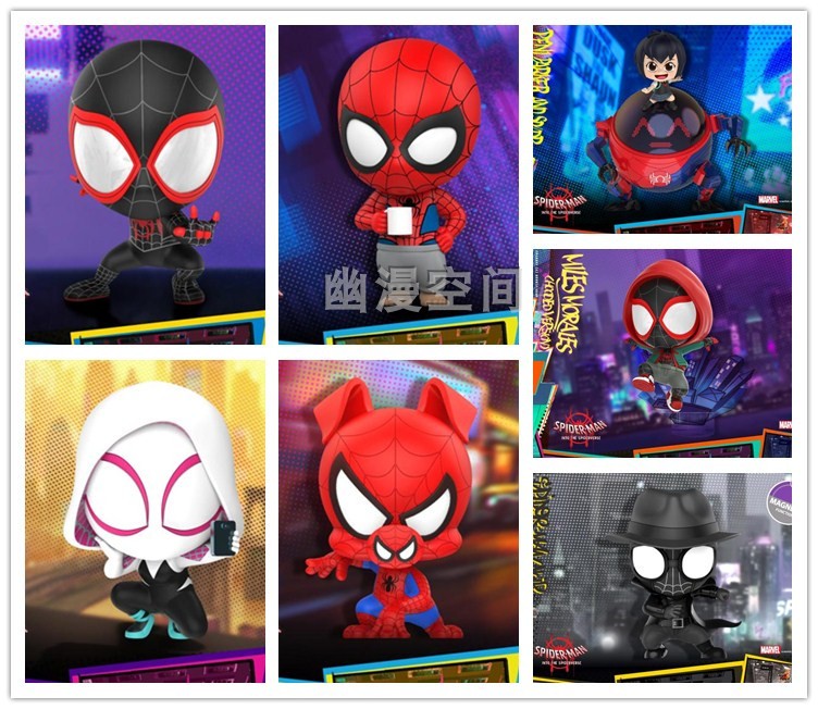 幽漫空间 现货 HotToys HT COSB635-641 蜘蛛侠 平行宇宙 COSBABY