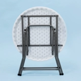 尚易沃格 Простой складной стол маленький круглый столик круглый складной складной стол.