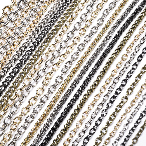 装饰铁链条diy链条o字高档