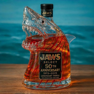 新品Jaws 50th Anniversary Limited Edition Whiskey Bottle
