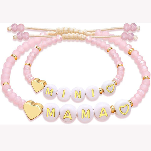 Mammyandme水晶手链开学季亲子手