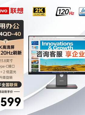 联想23.8英寸2KType-C显示器