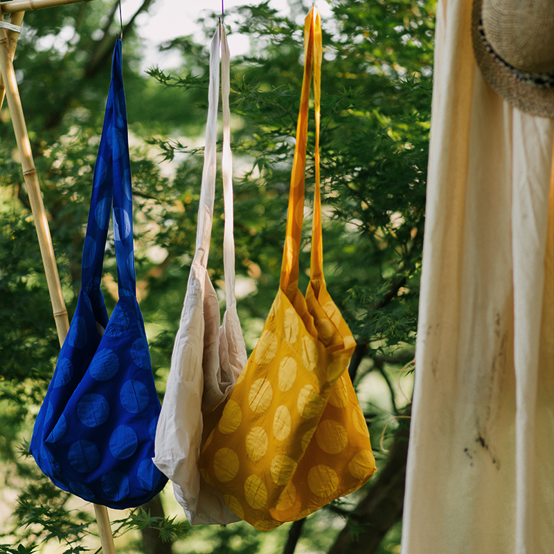 paleMoon |蝉鸣 夏日盐缩三色棉薄款斜挎包单肩包日系森系大容量