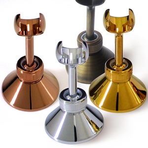 龙头花洒座全铜花洒喷头支架配件入墙淋浴蓬蓬头支架打孔明装座子