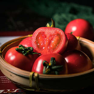 新疆特产水果小番茄 3斤装 佳景喀什红新鲜小西红柿儿童水果