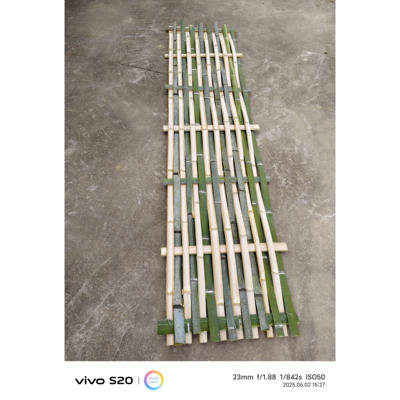 竹排板毛竹原材竹排竹篱笆围栏