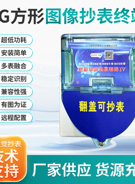 4G摄像抄表 水电表改造 绿色工厂 智慧养老 能耗监测 OCR远程采集