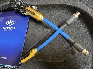 II金山数字BNC时钟线皇家签名版 荷兰SILTECH RIDGE 银彩GOLDEN