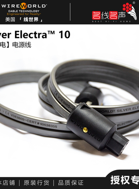 美国WIREWORLD线世界SILVER ELECTRA10银极电名线名声美标电源线