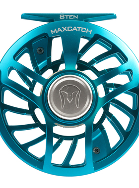 MAXCATCH飞钓轮Sparta金属轴线环 海钓轮3578大号线杯黑蓝色