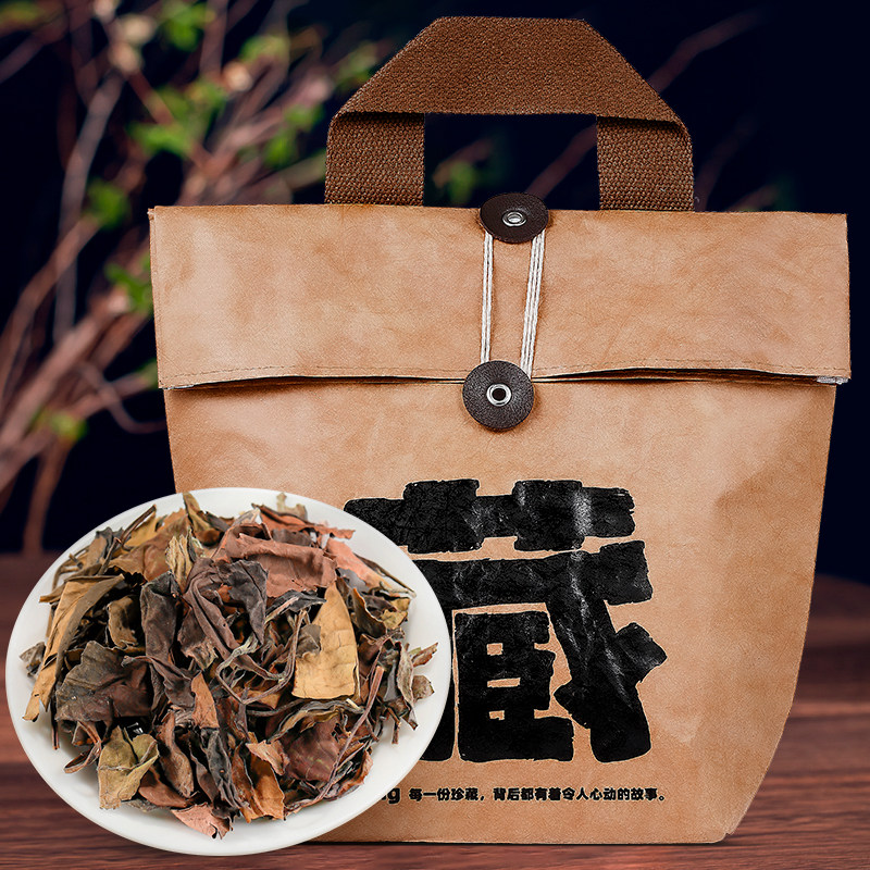 中闽峰州 老寿眉福鼎白茶荒野老白茶 正宗高山枣香茶叶礼盒装150g