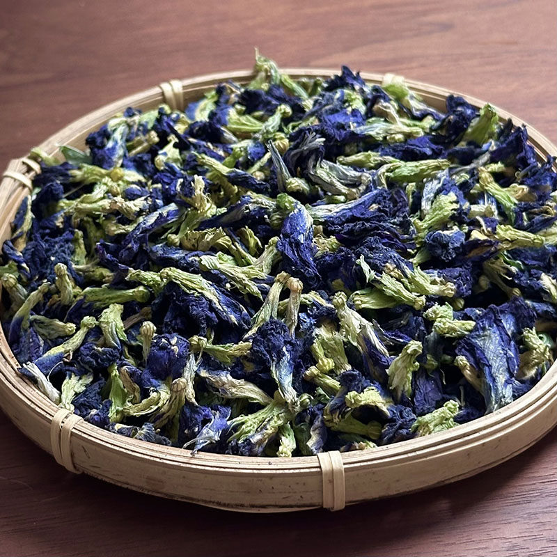 中闽峰州 蓝蝴蝶 精选蝶豆花干碟豆花新花南古蝶养生花茶散装