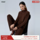 修身 曼诺比菲冬季 显瘦针织内搭套头毛衣女 商场同款