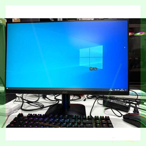 议价aoc 24b35h 24寸100hz显示器 成色99新 重