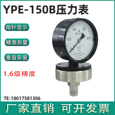 上海YPF-100B防腐压力表上仪四厂