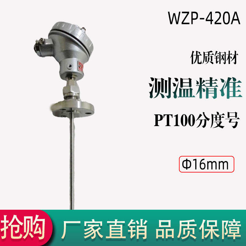 PT100分度号不锈钢材质铂热电阻